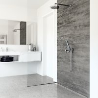 Koupelnový sprchový žlab ALCA s plným nerezovým roštem POSH